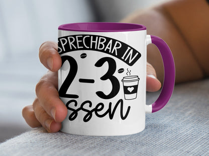 Sprechtbar in 2-3 Tassen coffee mug