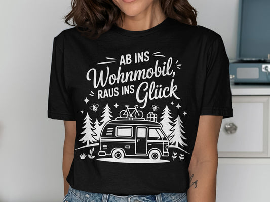 Ab Ins Wohnmobil Raus Ins Glück Graphic Shirt