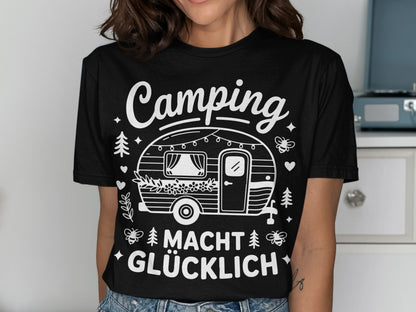 Camping Macht Glücklich Graphic T-Shirt Product