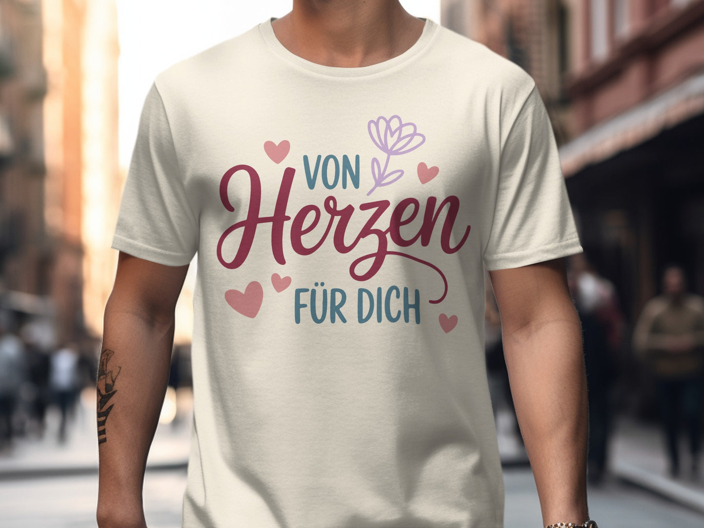 Von Herzen Für Dich Graphic T-Shirt