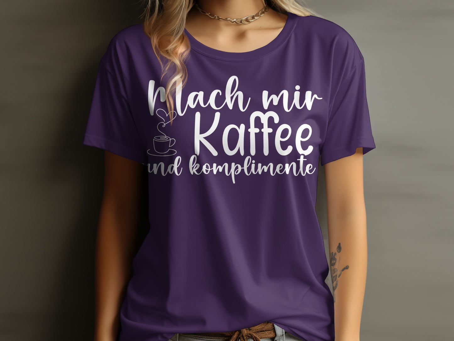 Mach mir Kaffee und Komplimente product