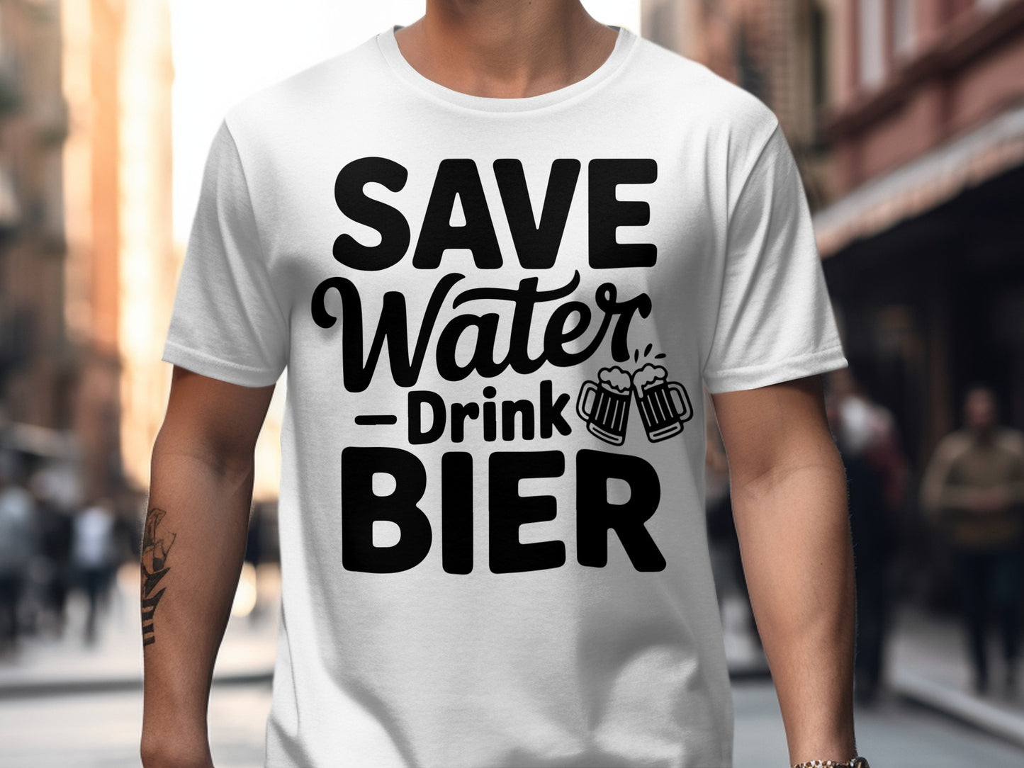 Save Water Drink Bier T-shirt Product