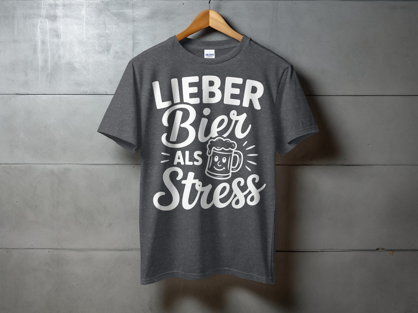 LIEBER BIER ALS STRESS Graphic T-shirt