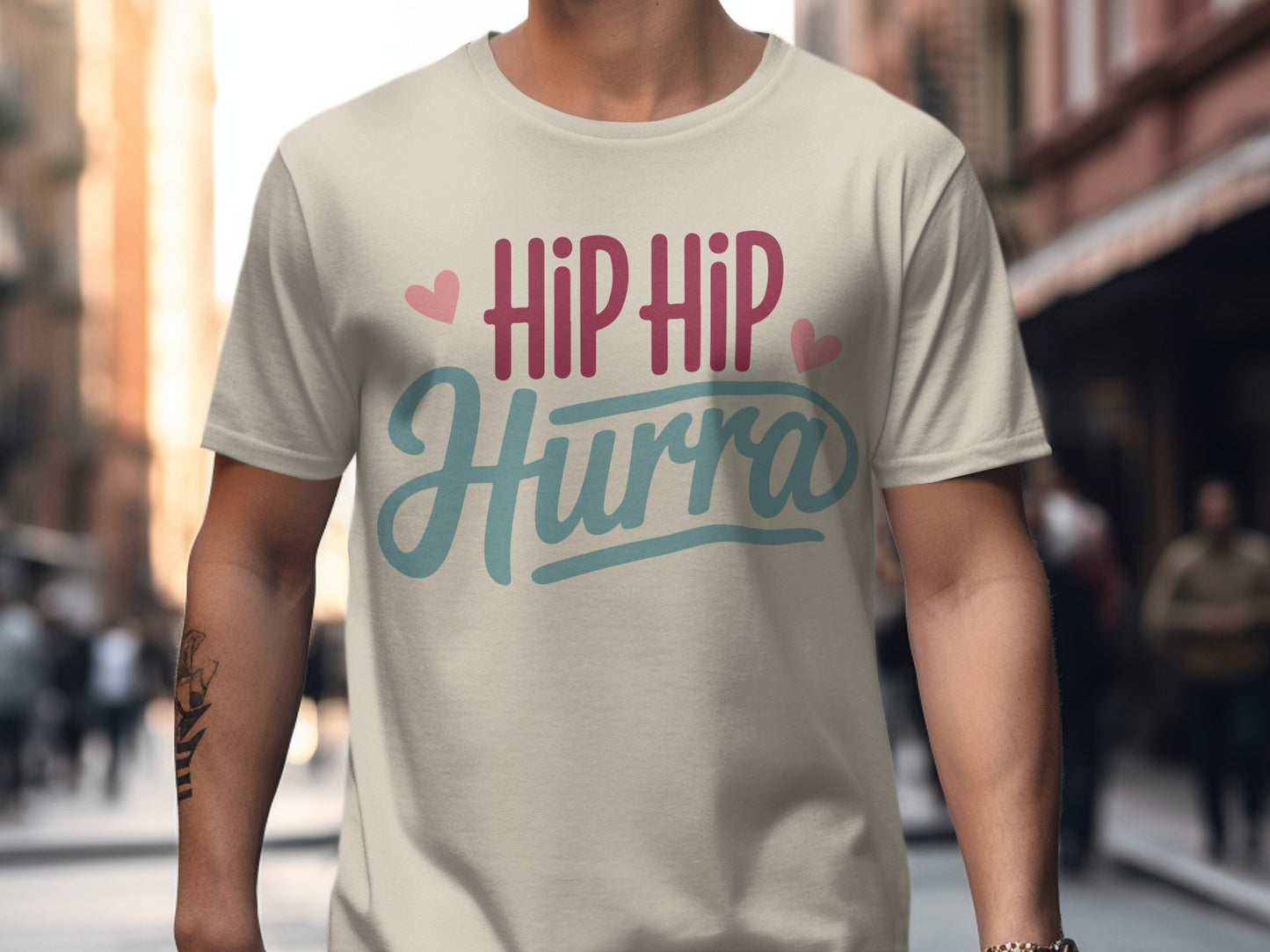 Hip Hip Hurra Birthday Celebration T-Shirt