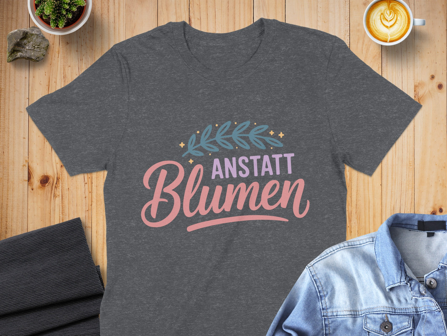 Anstatt Blumen Graphic Unisex Casual Fashion Shirt