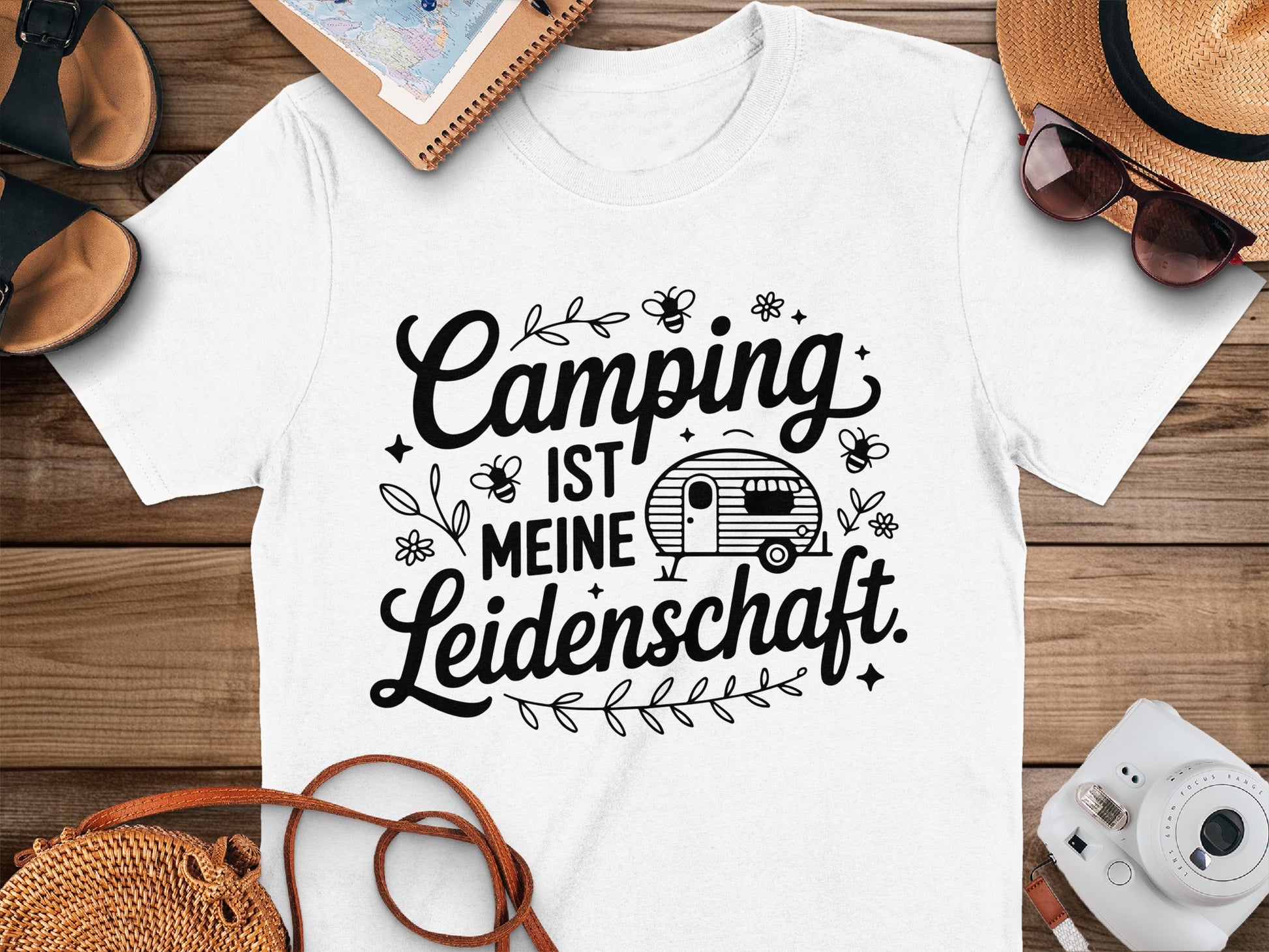 Camping ist meine Leidenschaft T-shirt