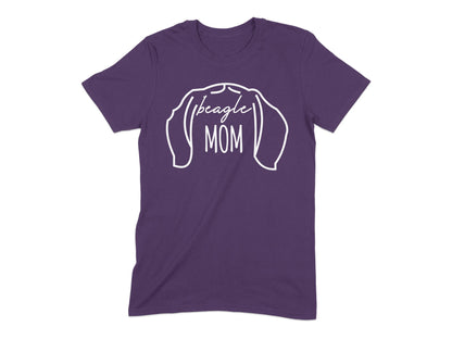 Beagle Mom Graphic Tee for Dog Lovers Shirt