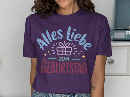 Alles Liebe Zum Geburtstag Graphic Tee