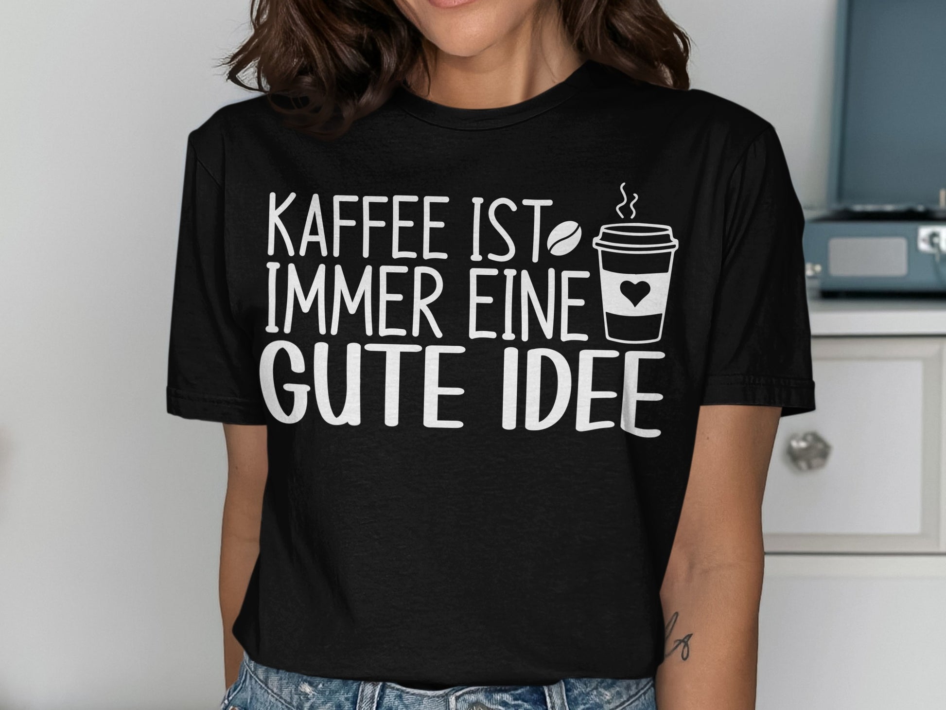 Kaffee Ist Immer Eine Gute Idee T-Shirt