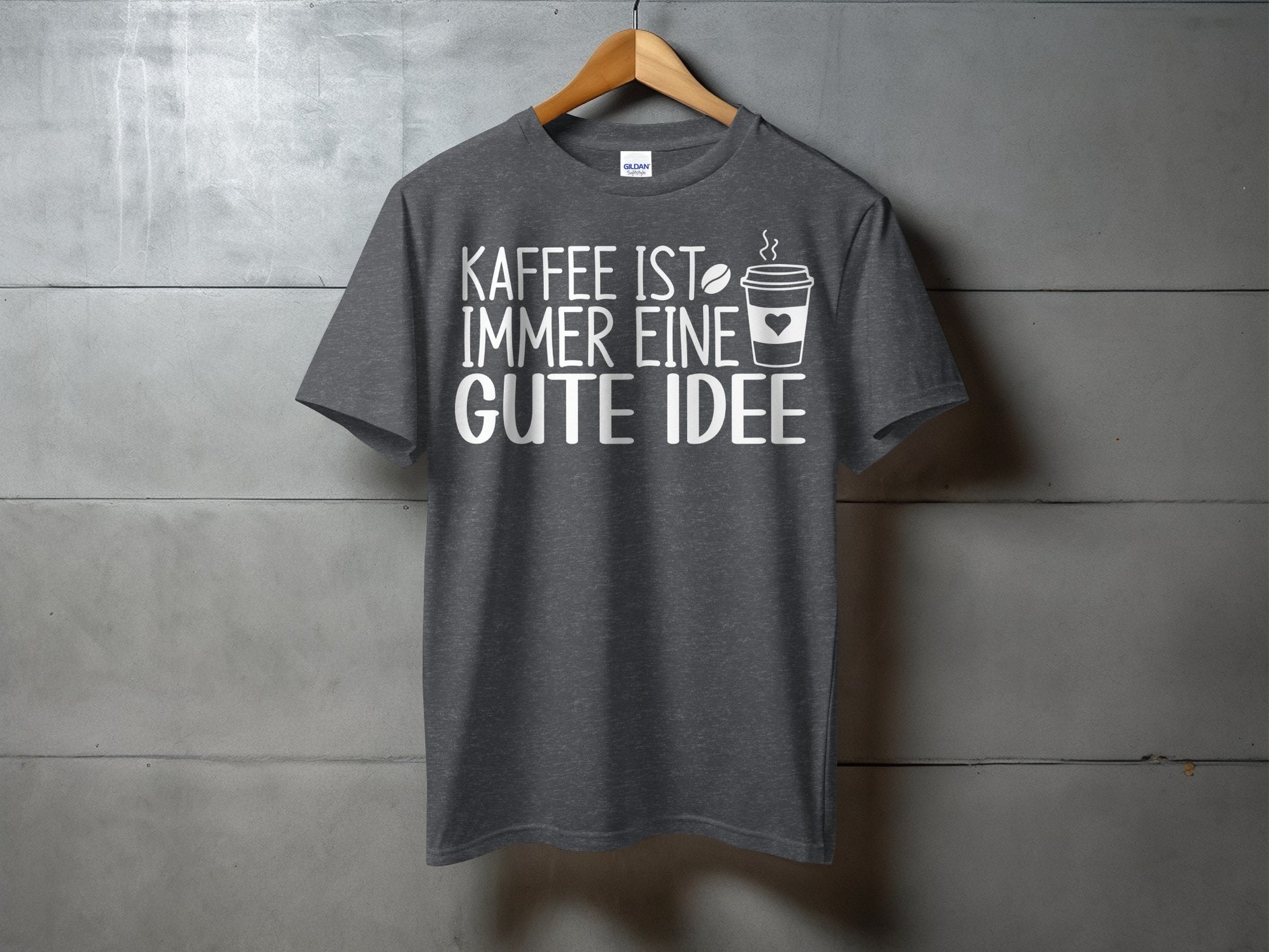 Kaffee ist immer eine gute Idee T-shirt