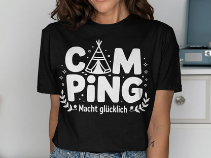 Camping Macht Glücklich Graphic T-Shirt