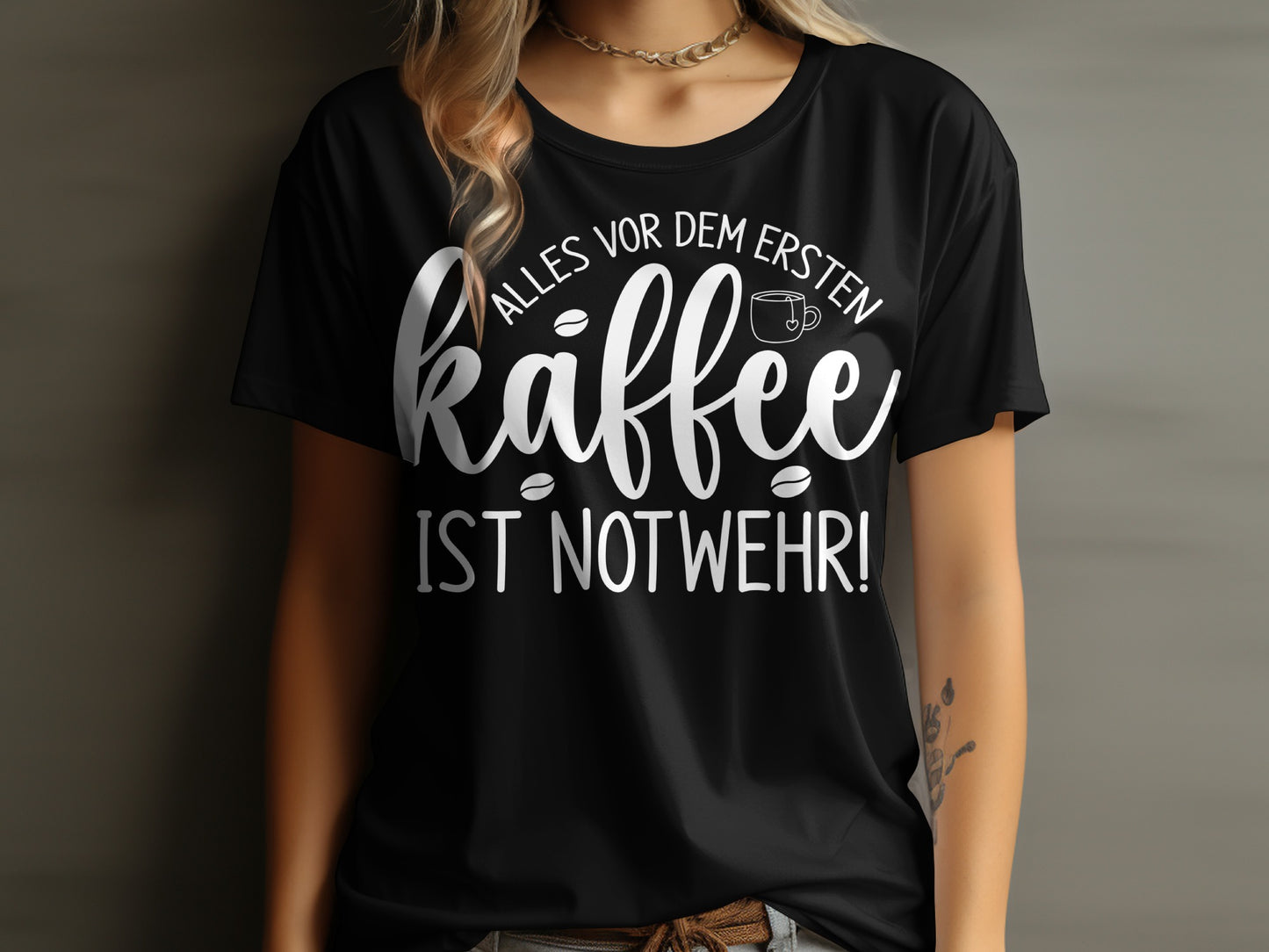 Alles Vor Dem Ersten Kaffee Ist Notwehr Shirt