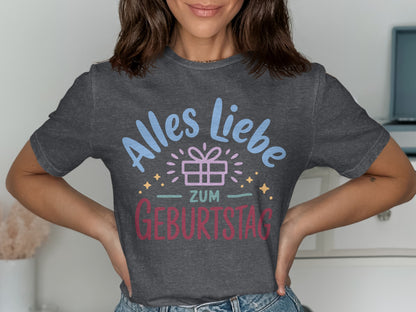 Alles Liebe Zum Geburtstag T-Shirt