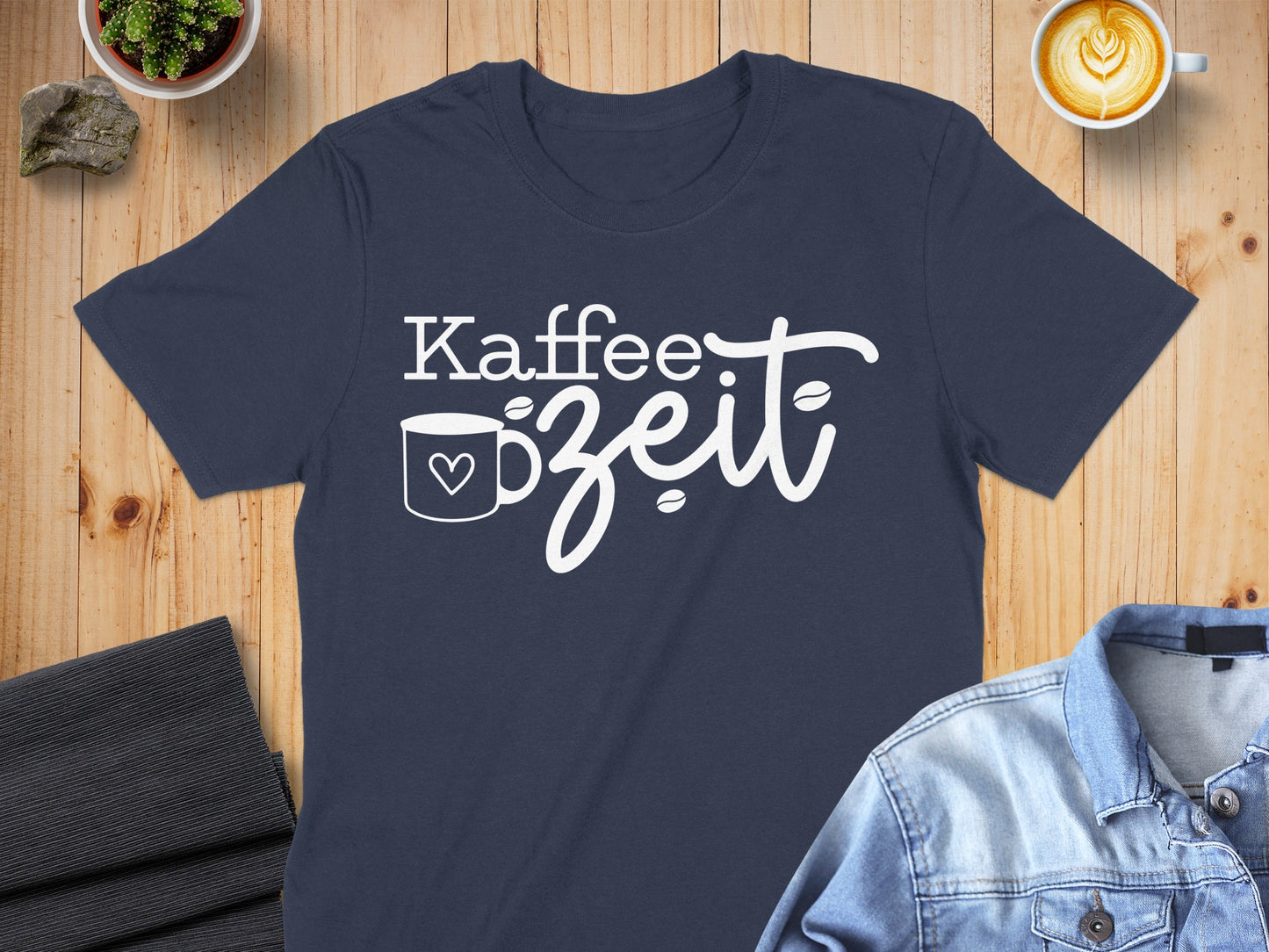 Kaffee Zeit Graphic Tee for Coffee Lovers
