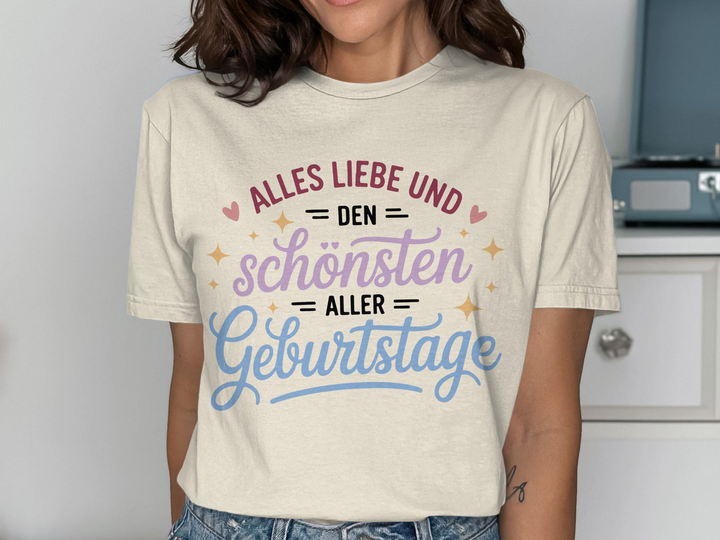 Alles Liebe und Den schönsten aller Geburtstage T-Shirt