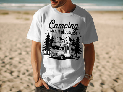 Camping Macht Glücklich Graphic T-Shirt