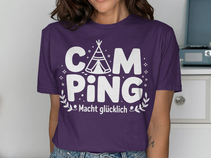Camping Macht Glücklich Graphic T-Shirt