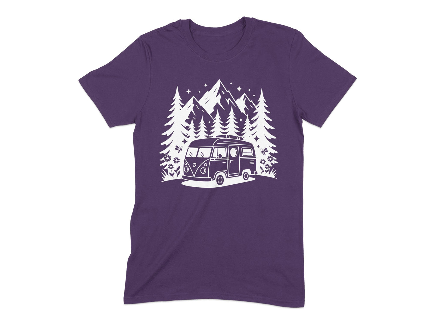 Scenic Mountain Van Adventure Graphic Tee
