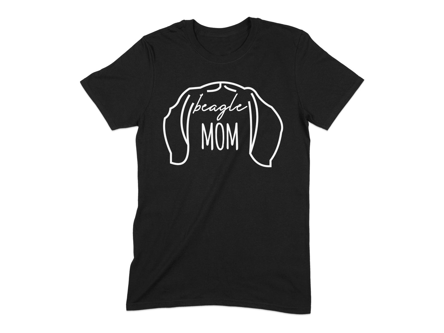 Beagle Mom Graphic Tee Perfect for Dog Lovers