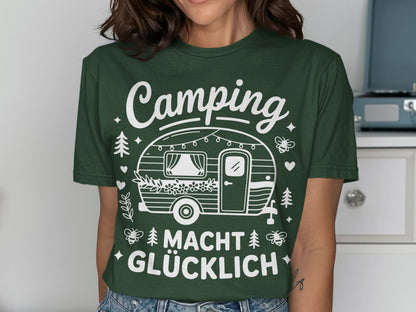 Camping Macht Glücklich Graphic T-shirt
