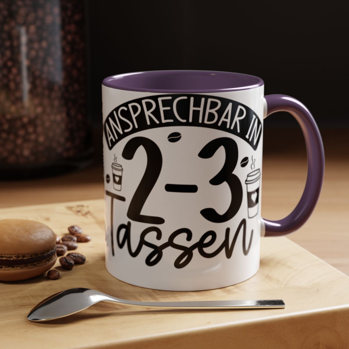Ansprechbar In Zwei bis Drei Tassen Coffee Mug