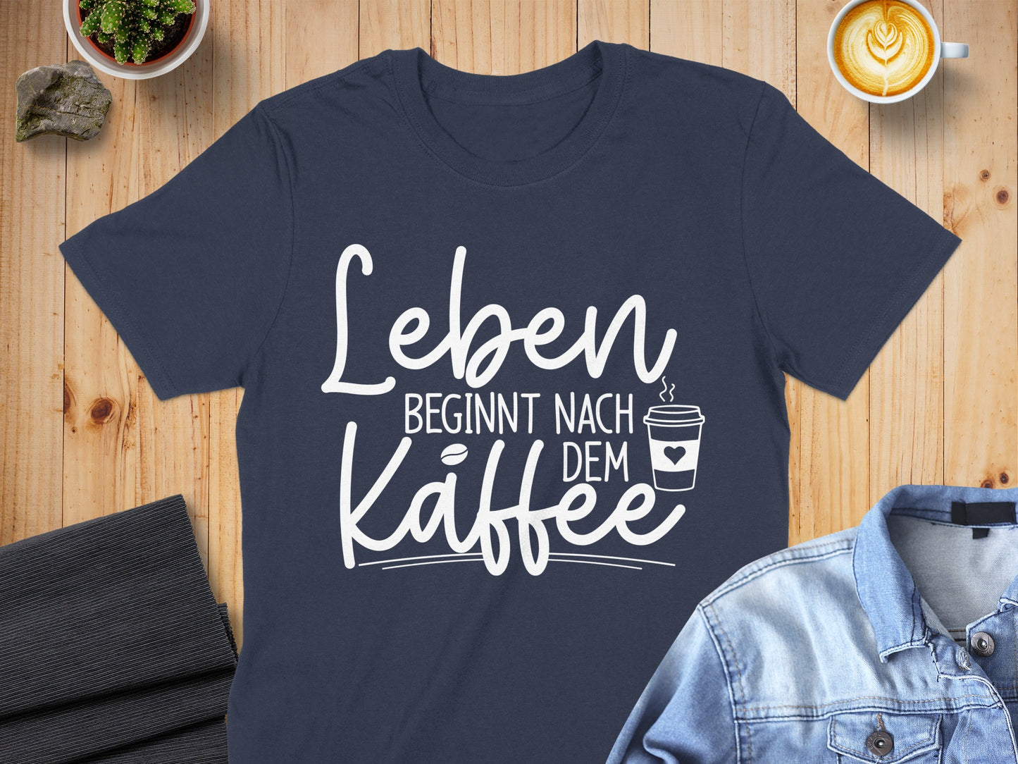 Leben beginnt nach dem Kaffee shirt