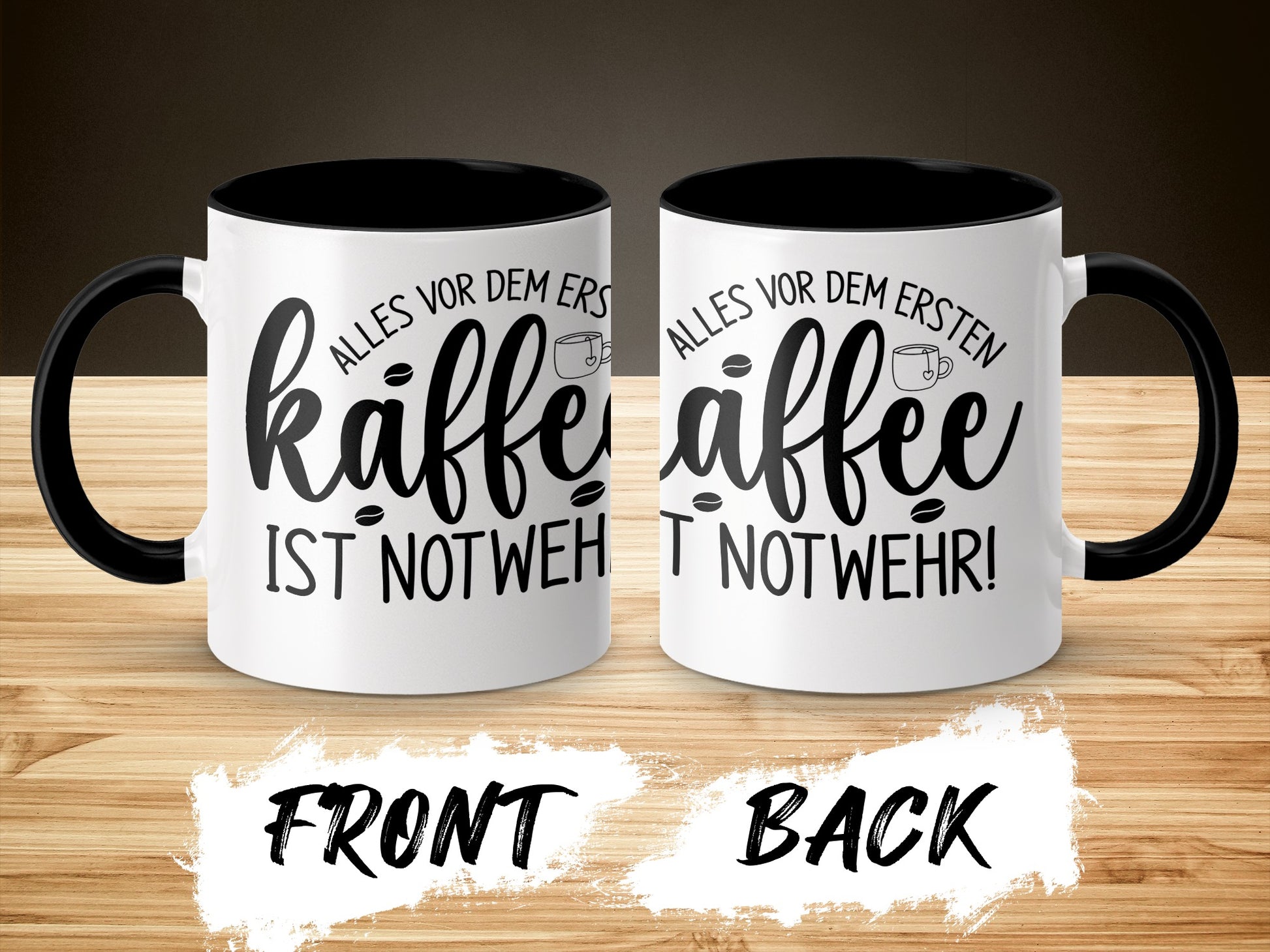 Alles Vor Dem Ersten Kaffee Ist Notwehr Mug