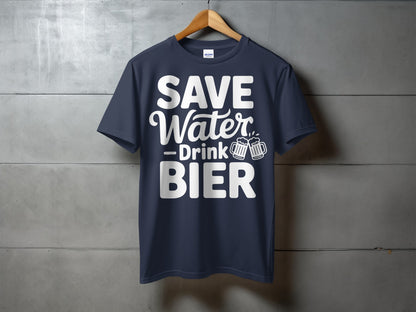 Save Water Drink Bier Graphic T-Shirt