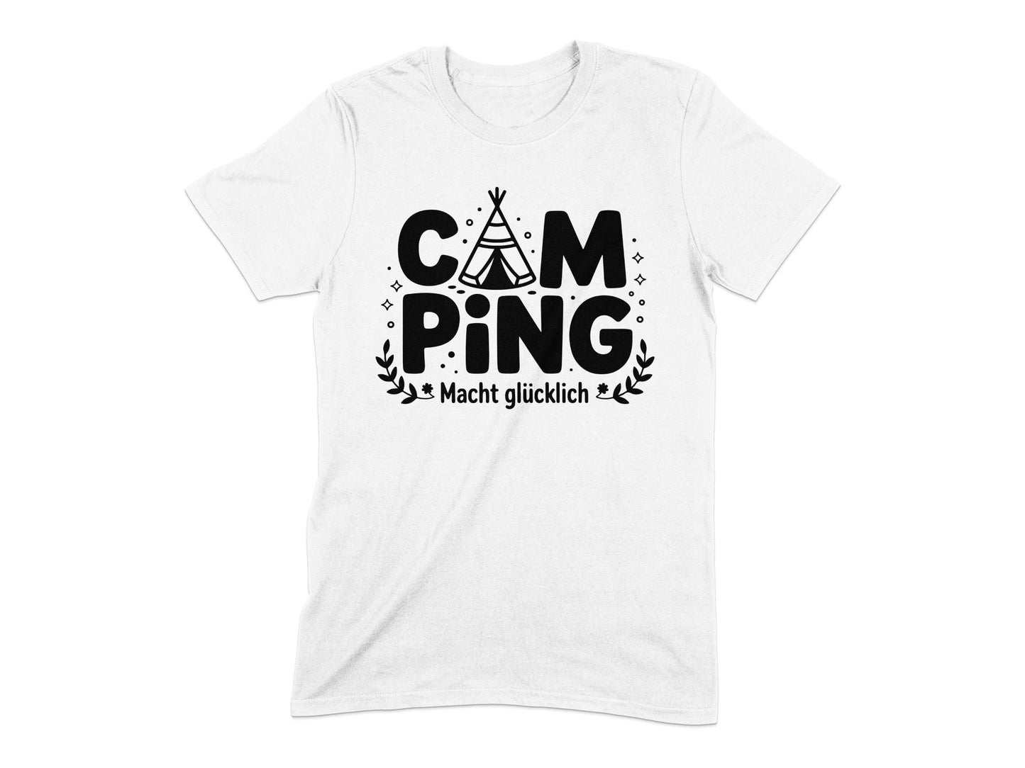 Camping Macht Glücklich Graphic T-Shirt
