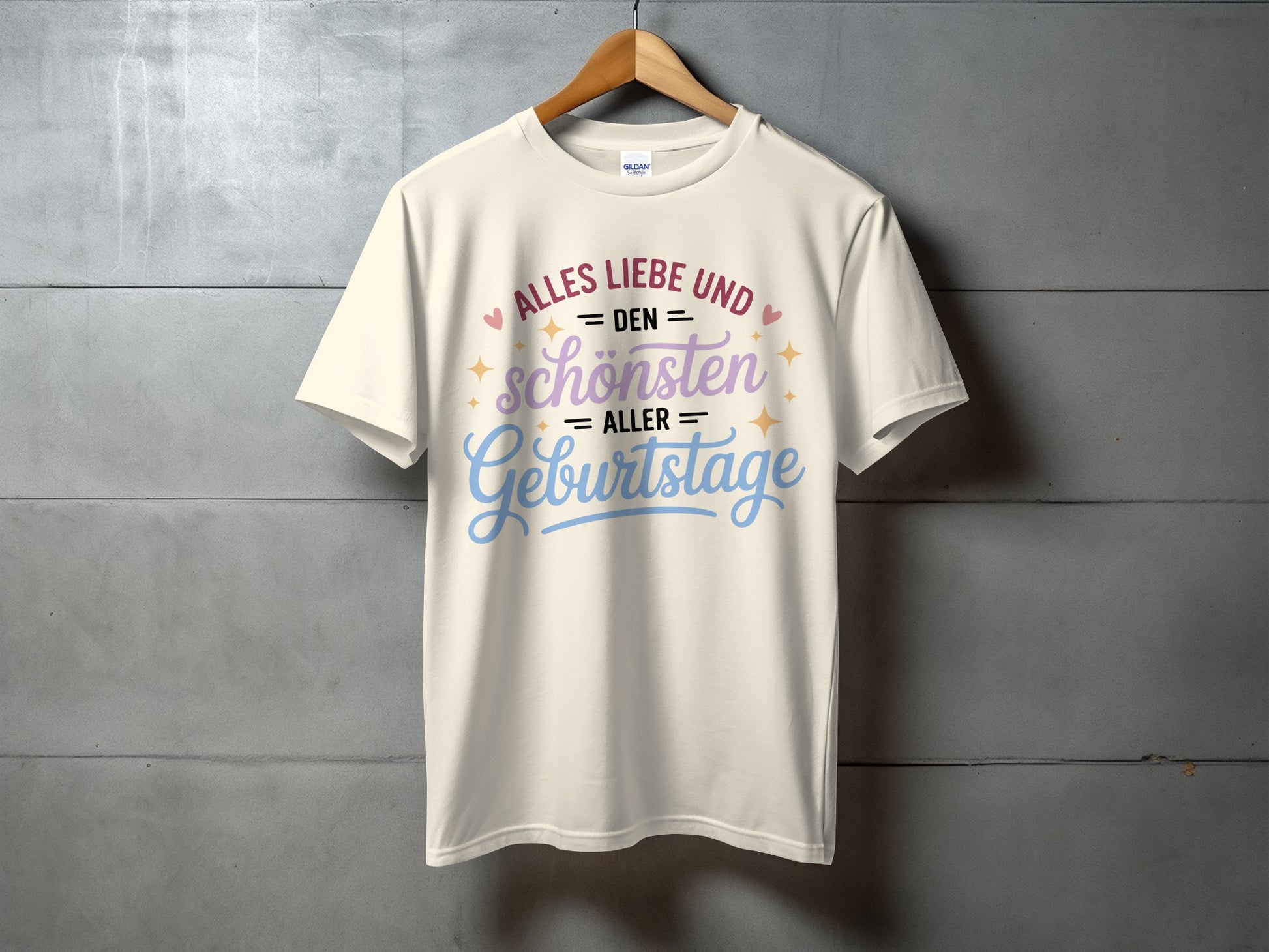 Alles Liebe Und Den Schönsten Aller Geburtstag T-shirt