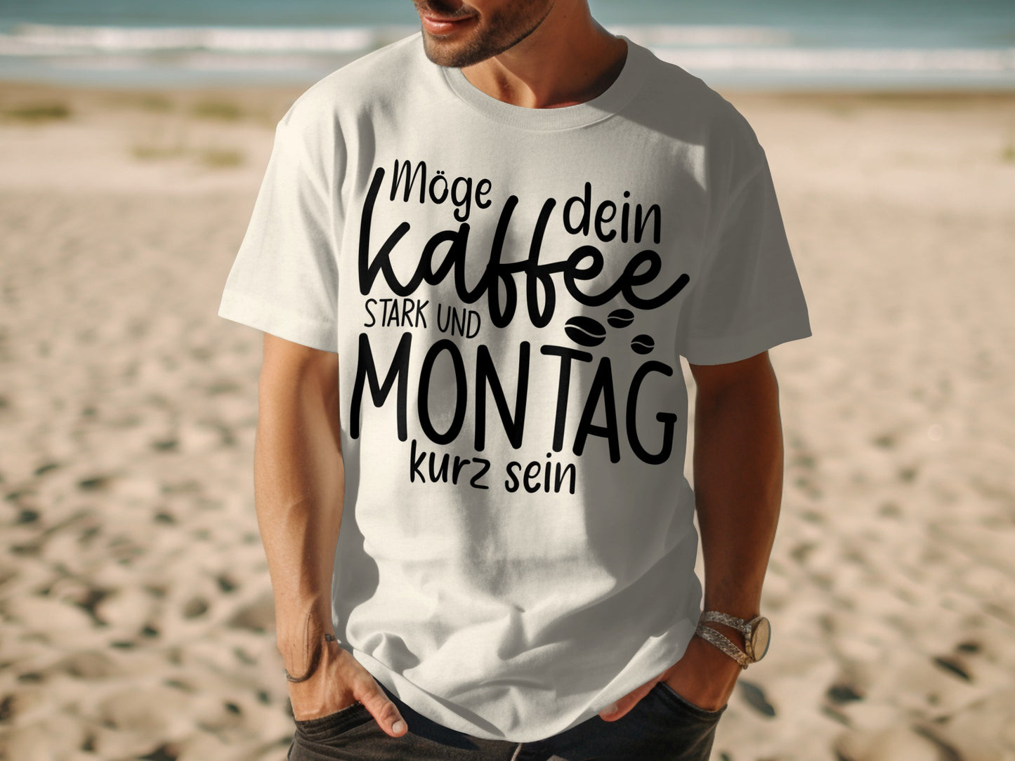 Möge dein Kaffee stark und dein Montag kurz sein shirt