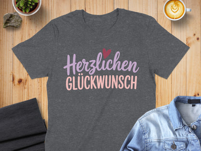 Herzlichen Glückwunsch T-Shirt Celebration Gift