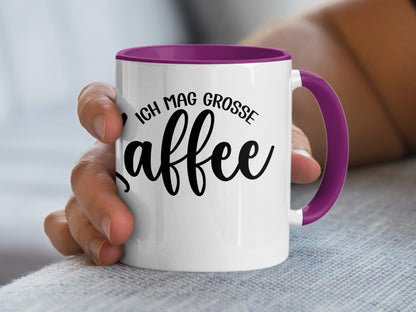 Ich Mag Grosse Kaffee Unique Gift Mug