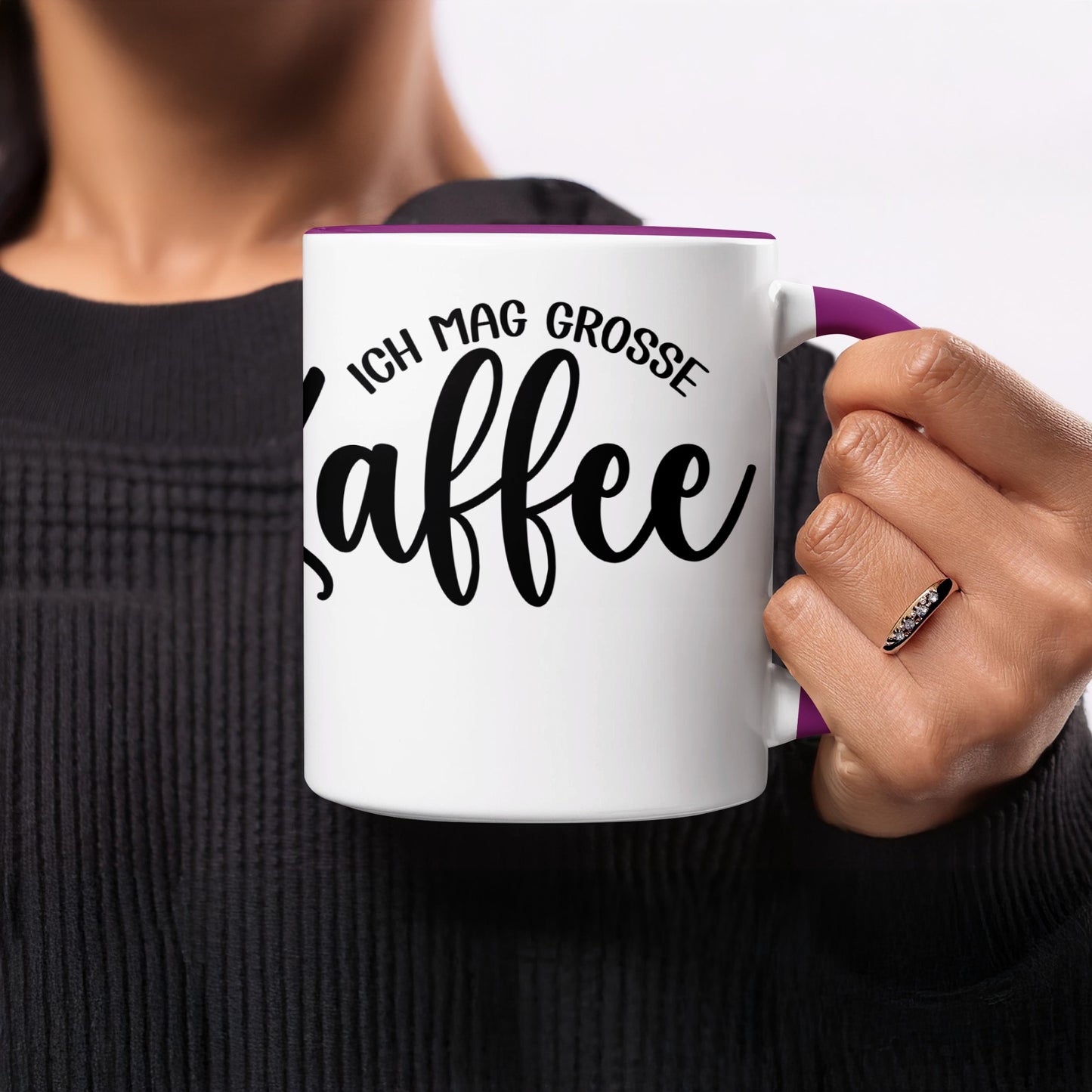 Ich Mag Grosse Kaffee Mug for Coffee Lovers