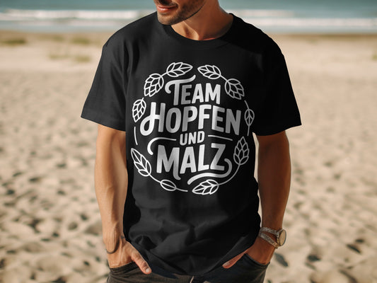 Team Hopfen Und Malz leaf design shirt product