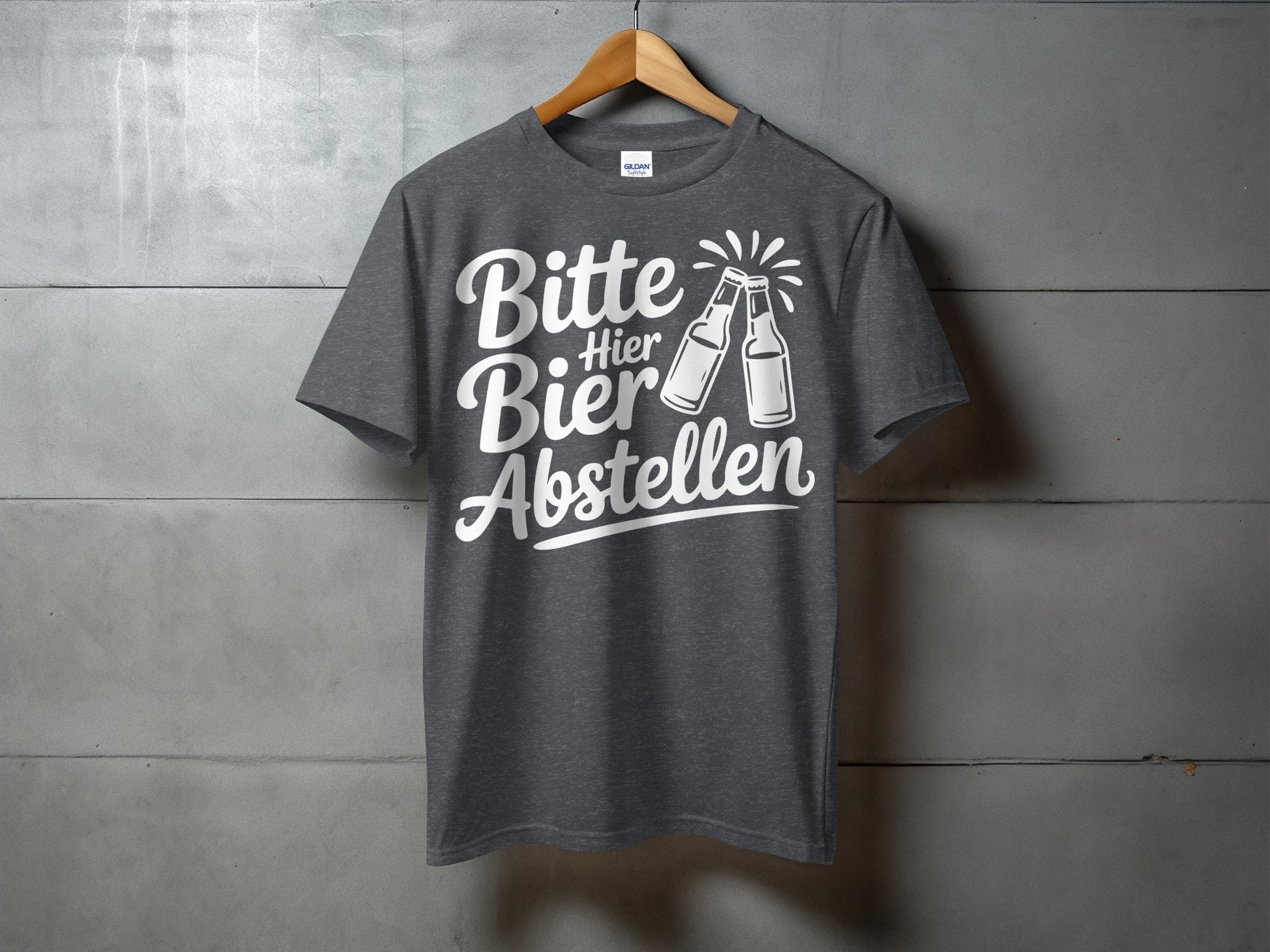 Bitte Hier Bier Abstellen T-shirt