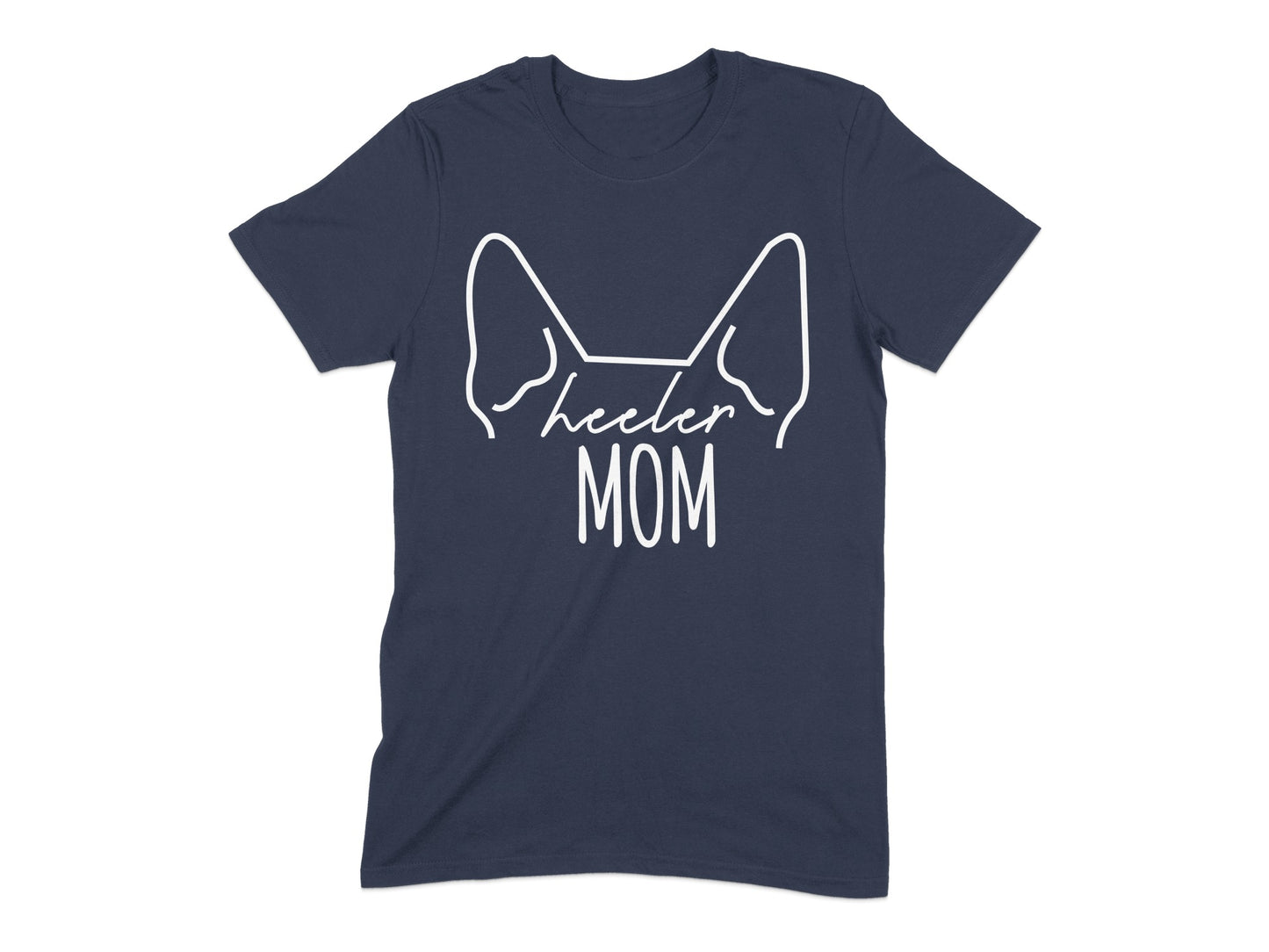 Heeler Mom Unisex Graphic T-Shirt Casual Top