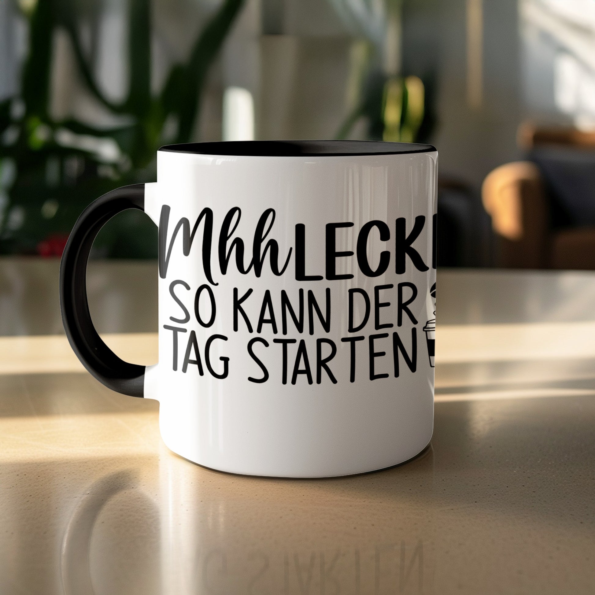 Mhh Lecker So Kann Der Tag Starten Coffee Mug