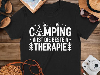 Camping Ist Die Beste Therapie shirt