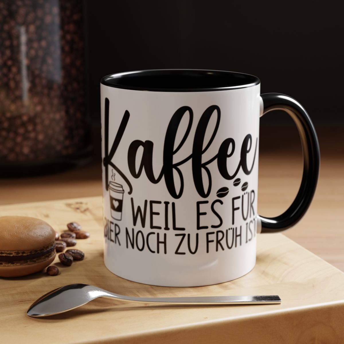 Kaffee Weil es für Bier noch zu früh ist mug
