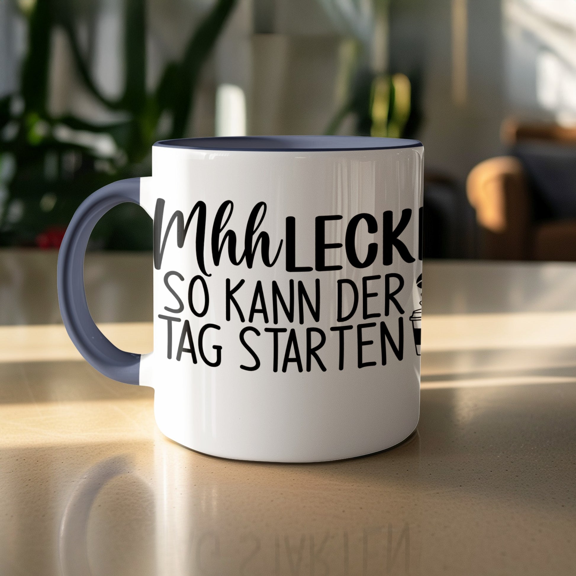 Mhh Lecker So Kann Der Tag Starten mug product