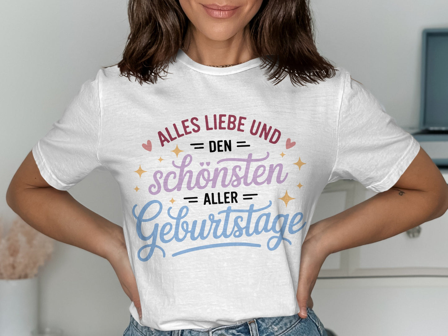 Alles Liebe und den schönsten aller Geburtstage shirt