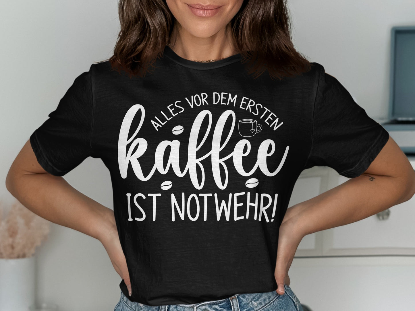 Alles vor dem ersten Kaffee ist Notwehr shirt