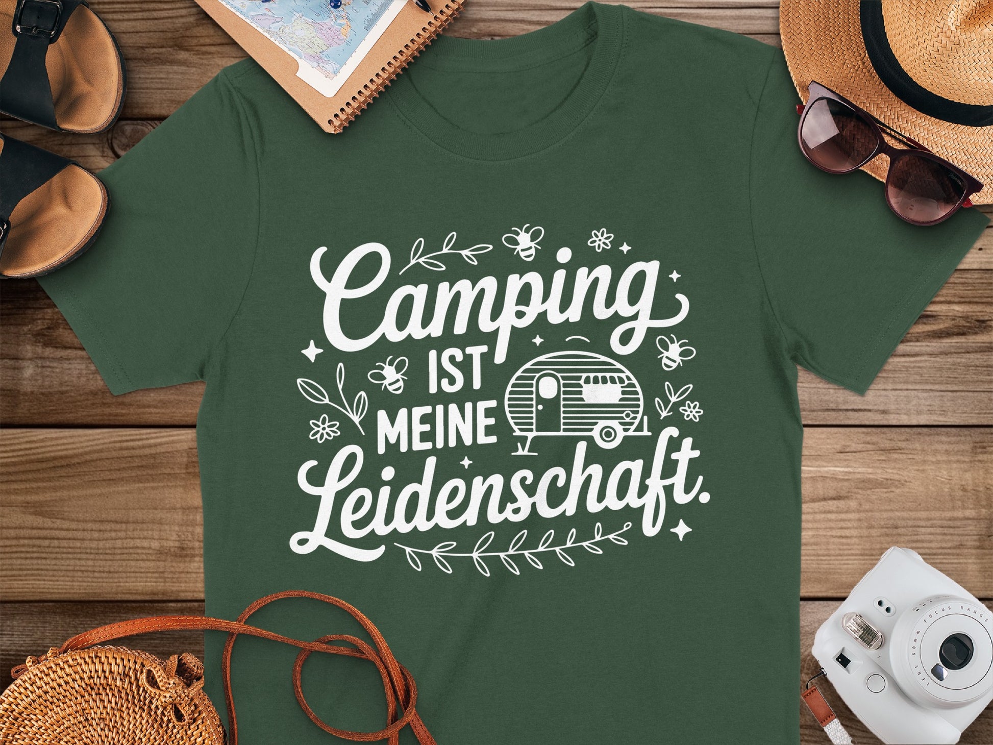 Camping ist meine Leidenschaft T-Shirt