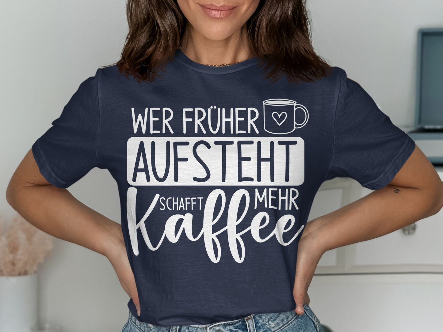 Wer früher aufsteht schafft mehr Kaffee product