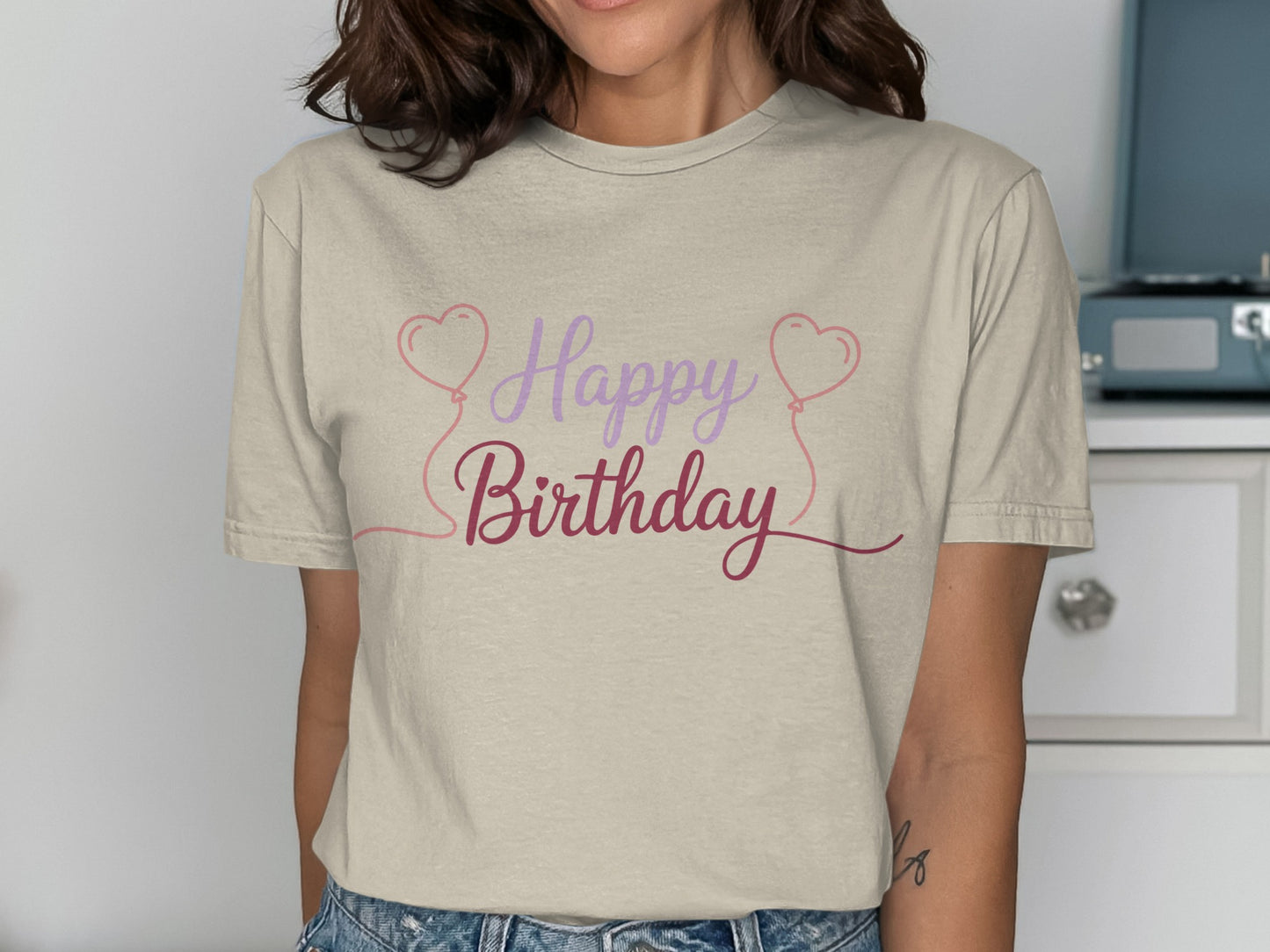 Happy Birthday Graphic Tee for Special Occasion