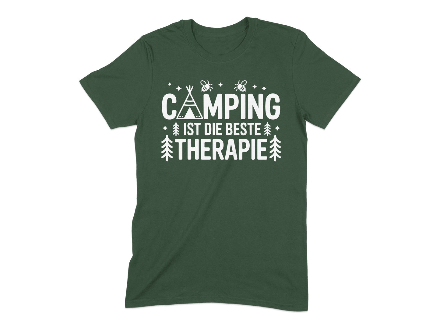 Camping Ist Die Beste Therapie T-Shirt
