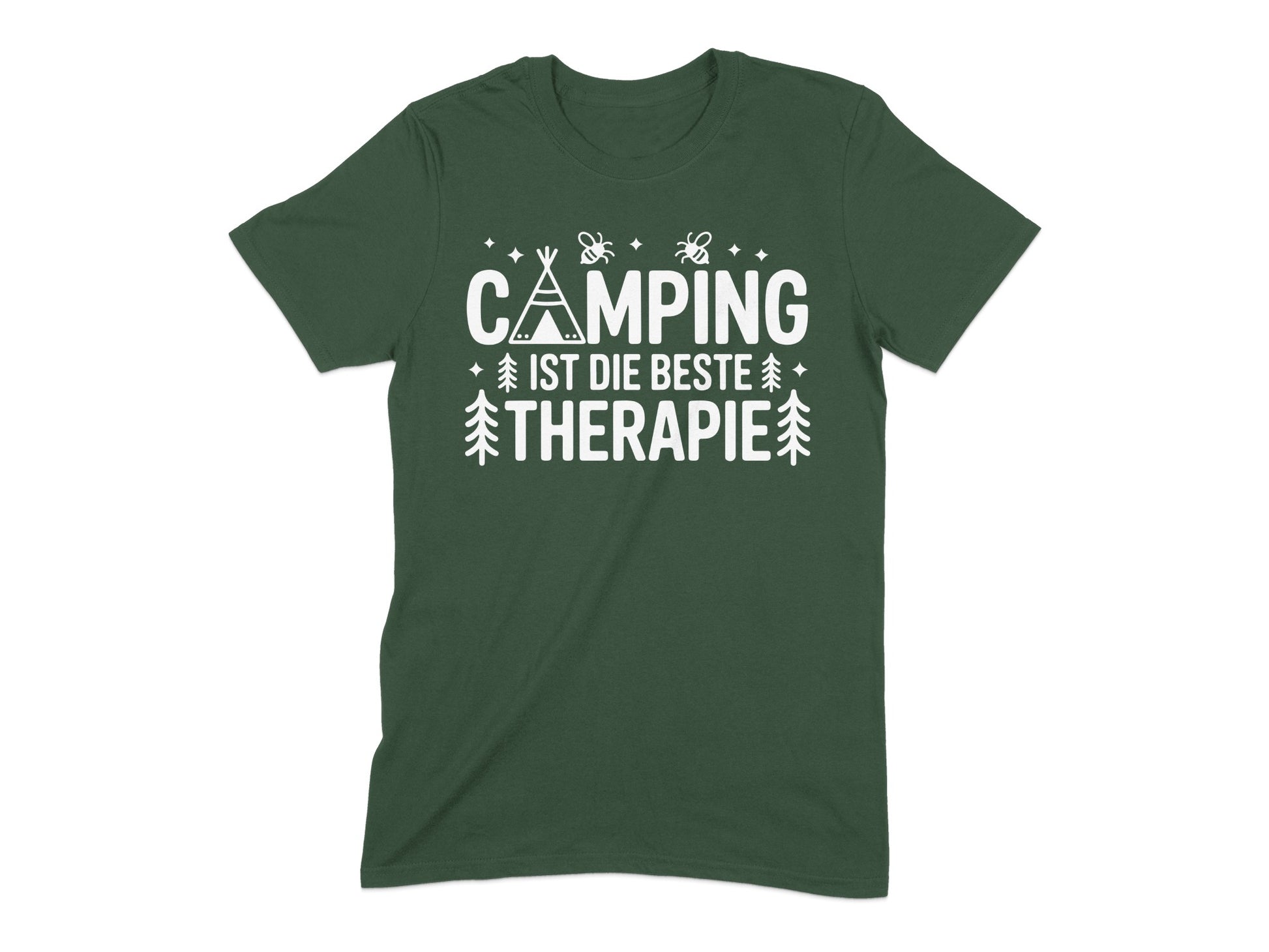 Camping Ist Die Beste Therapie T-Shirt