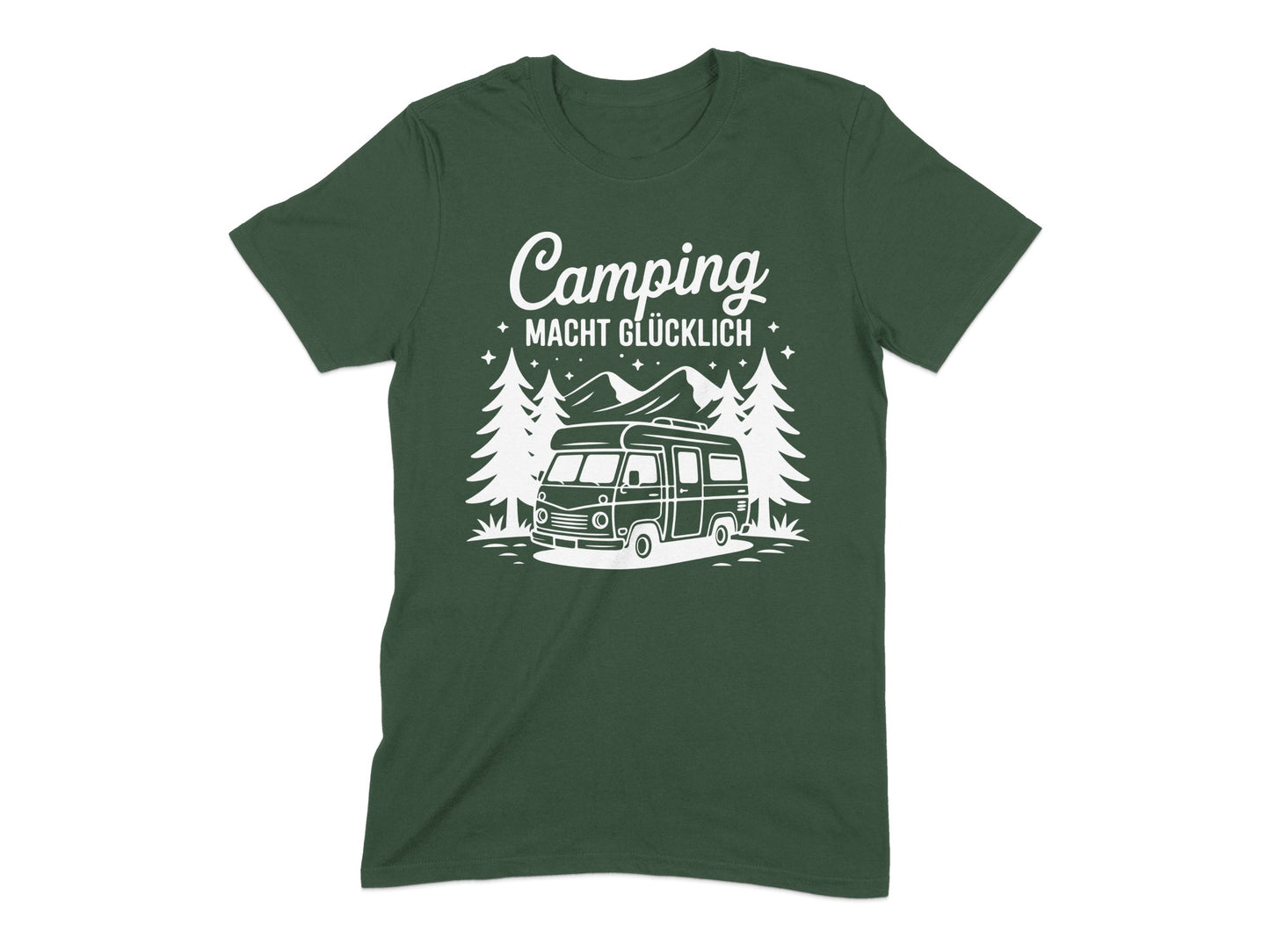 Camping Macht Glücklich Graphic Tee