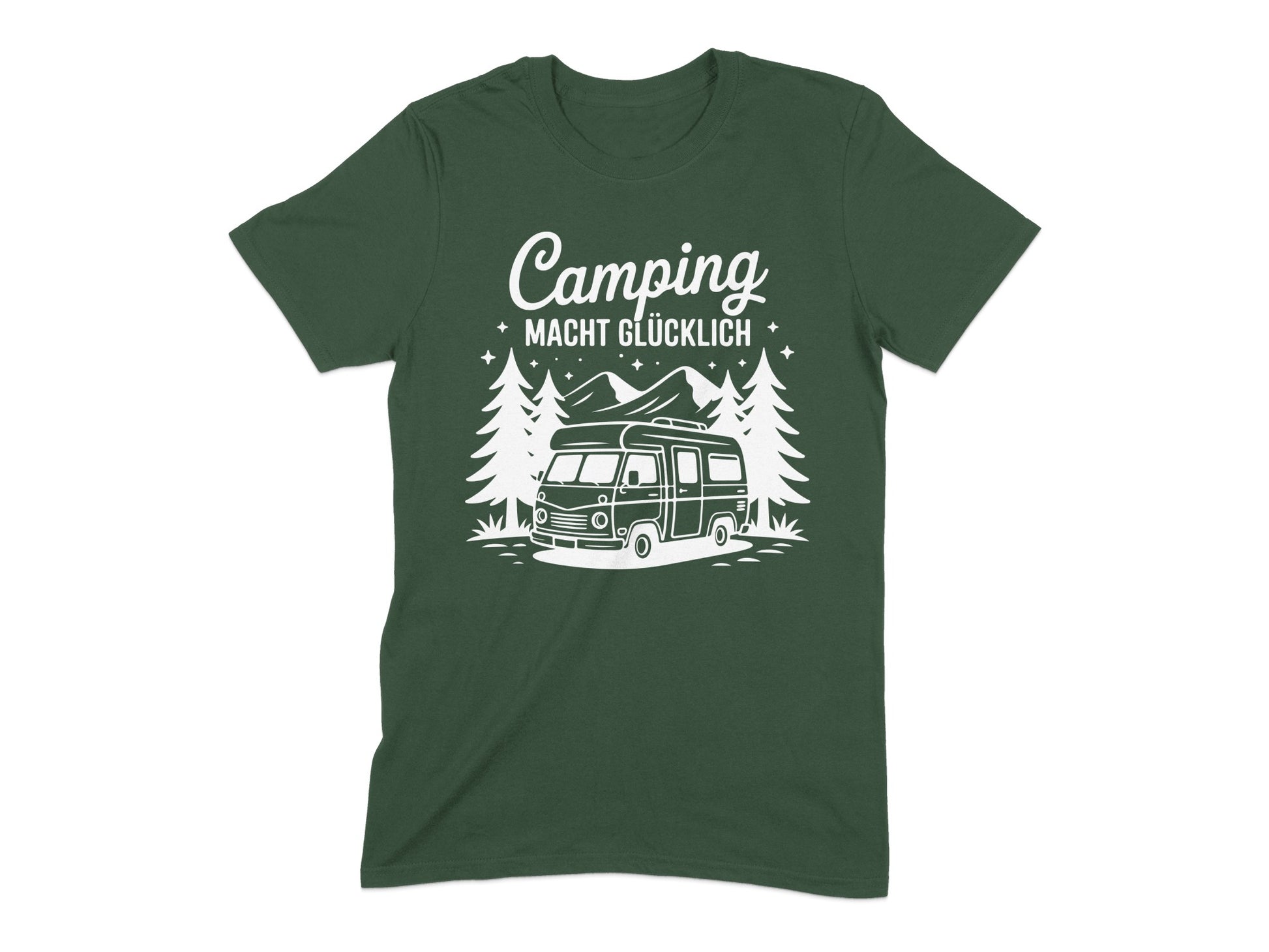 Camping Macht Glücklich Graphic Tee